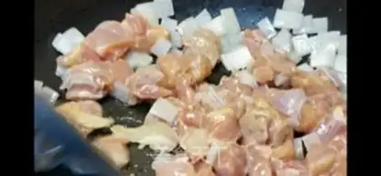 Make Twin pepper chicken step 3