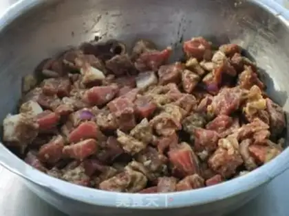 Make The lamb string step 1