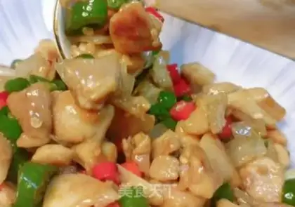 Make Twin pepper chicken step 6