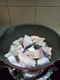 Make Fish bones, carrots and cabbage step 2