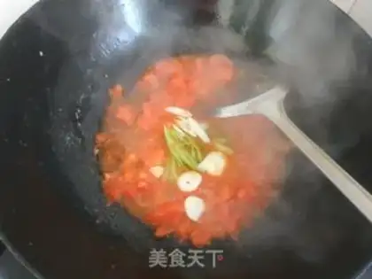 Make Tomato eggs for noodles step 8