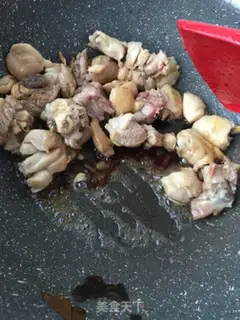 Make Chicken legs burning spring step 11