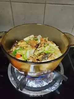 Make Fish bones, carrots and cabbage step 16