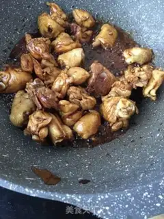 Make Chicken legs burning spring step 13