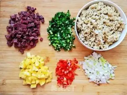 Make Quinoa fried rice step 4