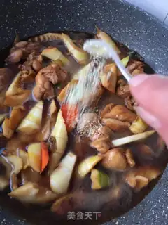 Make Chicken legs burning spring step 18