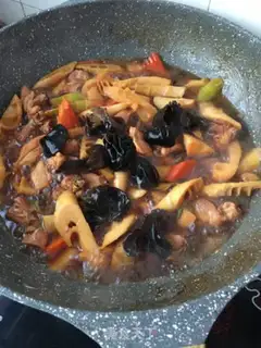 Make Chicken legs burning spring step 19
