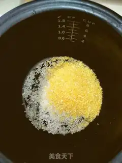 Make Corn porridge step 1