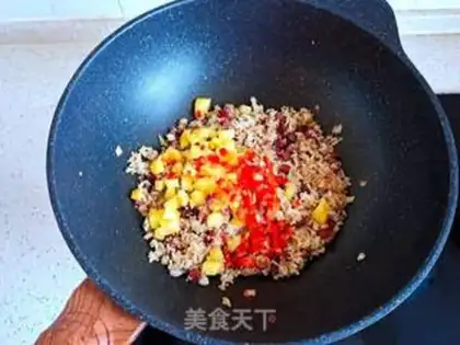 Make Quinoa fried rice step 8