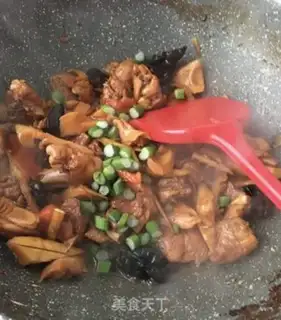 Make Chicken legs burning spring step 22