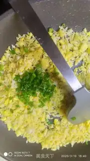 Make Egg fried rice step 6