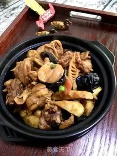 Make Chicken legs burning spring step 24