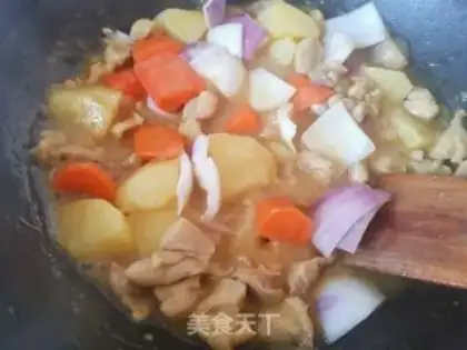 Make Curry chicken step 8