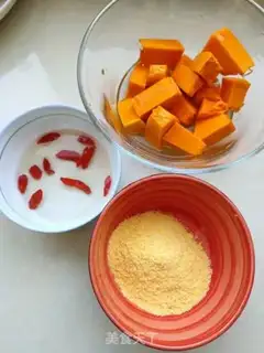 Make Pumpkin corn paste step 0