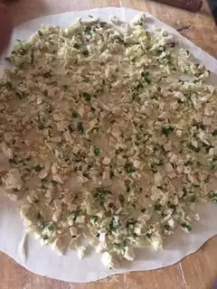 Make Tofu rolls step 4