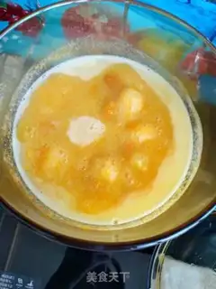 Make Pumpkin corn paste step 6