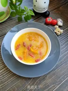 Make Pumpkin corn paste step 8
