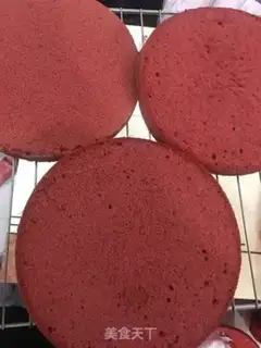 Make Red velvet cake step 0
