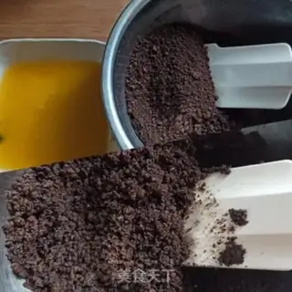 Make Olio light cheesecake step 2