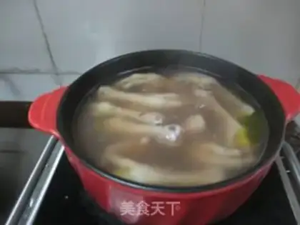 Make Chicken claw soup step 7