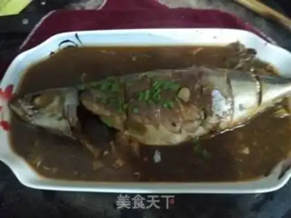 Make Red-burned mackerel step 2