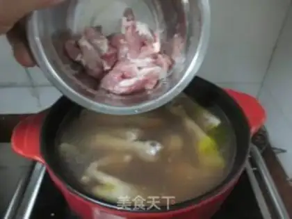 Make Chicken claw soup step 8