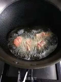Make Pineapple makes fried bones step 6