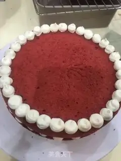 Make Red velvet cake step 7