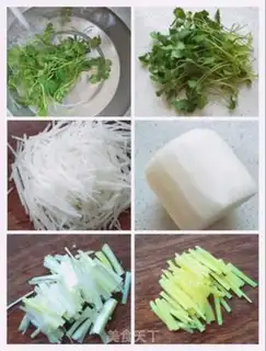 Make The radish soup step 1