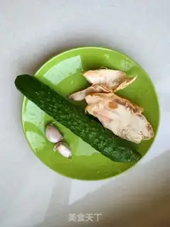 Make Chicken silk cucumber step 0