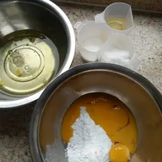 Make Chi Fung Cake step 1