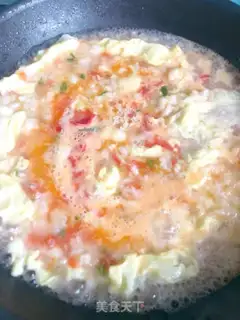 Make Tomato egg oak soup step 4
