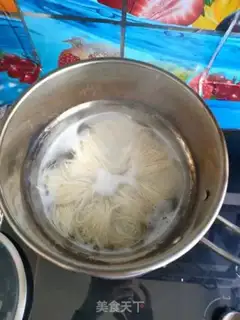 Make Chicken silk cucumber step 4