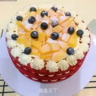 Make Red velvet cake step 12