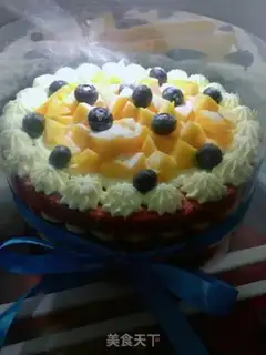 Make Red velvet cake step 14