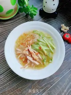 Make Chicken silk cucumber step 8