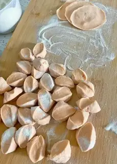 Make Carrot pasta dumplings step 3