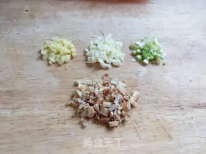 Make Salt fish and eggplant step 0