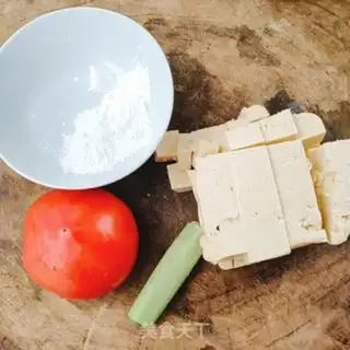 Make Tomato tofu step 0