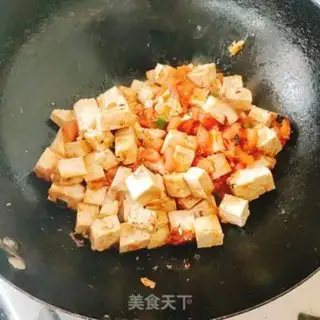 Make Tomato tofu step 3