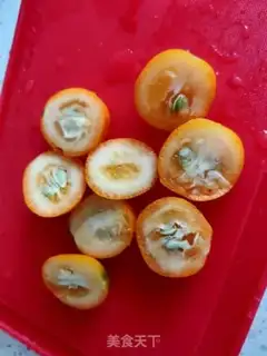 Make Sydney orange date water step 2