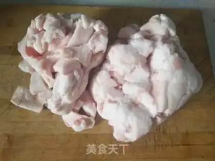 Make Make the white pig oil step 0