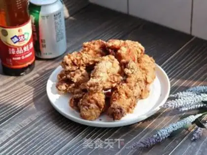 Make Fry wings step 8