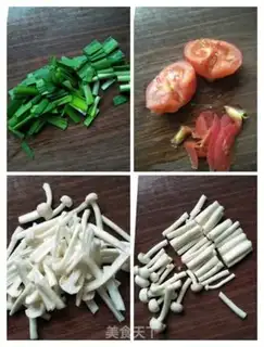 Make Five color soup step 1