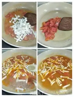 Make Five color soup step 3