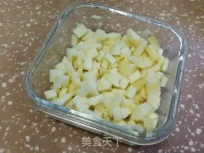 Make Apple milk omelet step 3
