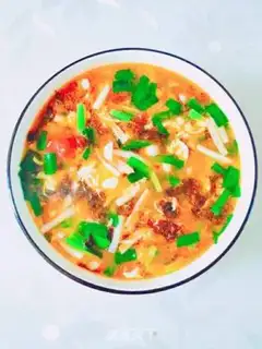 Make Five color soup step 5