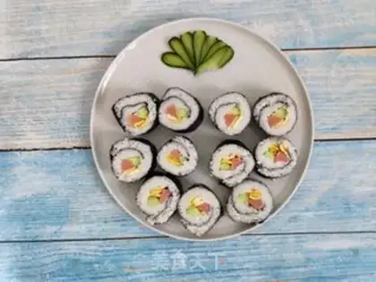 Make Simple sushi step 6