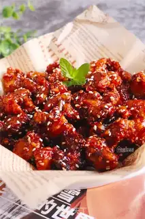 Make Korean fried chicken step 7