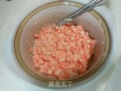 Make Wuhan snack noodle nest step 2